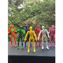 Moifugyia Lucky 13 Aksiyon Figürü Robot Oyuncak 13CM 7'li Set - Gökkuşağı Set