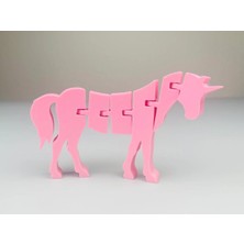 Moifugyia Unicorn Esnek Hareketli Eklemli Tek Boynuzlu At Oyuncak 12CM