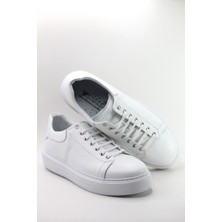 Yeşildaş Erkek %100 Hakiki Deri Bağcıklı Ortopedik Taban Ayakkabı Düz Taban Tasarımıyla