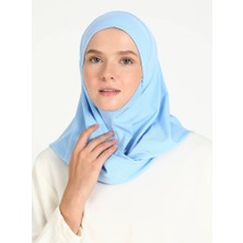 Ecardin Çeneli Gözenekli Kumaş Scarfs Hijab