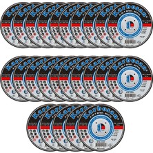 Karbosan Metal Kesme Taşı Diski 115×2,5 mm – Demir ve Çelik Için 25 Adet