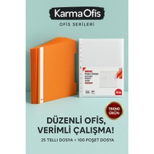 Ofis Serileri – Premium Dosyalama Seti Turuncu