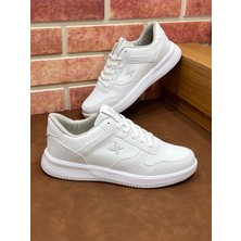 Deri Tarz Luttoon Büyük Numara 45-46-47-48 Ortopedik Erkek Spor Ayakkabı