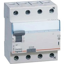 Legrand 4 Kutup 400V± 25A 30 Ma Xc3 Serisi Kaçak Akım Koruma