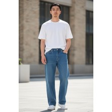 Erkek Siyah Slim Fit Kot Pantolon – Günlük & Şık Rahat Kesim Jean