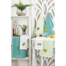 Mira Home 6 Parça Mutfak Kurulama Bezi 30 x 50 cm Mint