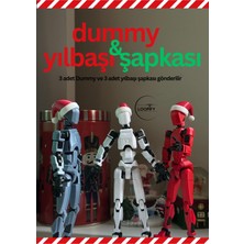 Moifugyia Lucky 13 Aksiyon Figürü Robot Oyuncak 13CM 3'lü Lucky 13 ve Yılbaşı Sapkası Seti