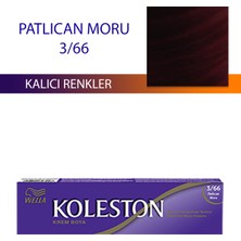 Wella Koleston Patlıcan Moru 3/66 Kalıcı Krem Saç Boyası 60 ml Kolay Uygulama ve Parlaklık