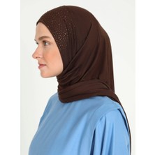 Ecardin Viskon Taşlı Scarfs Hijab