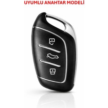 Barkas Elektronik Mg Hs Gt Zs Ev Zx Mg5 Mg6 Roewe Rx3 Rx5 I5 Erx5 I6 I5 Nano Anahtar Kılıfı Beyaz Gümüş Renk