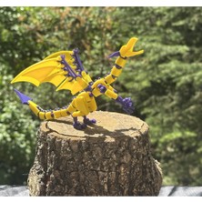 Moifugyia Ejderha Figür Hareketli Sarı Mor