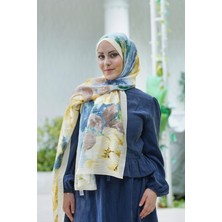 Sarı Loryan Scarf Diamond Anna Şal