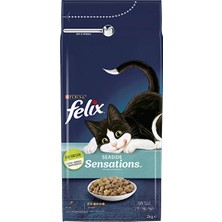Felix Sensations Somonlu Sebzeli Kedi Maması 2kg