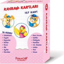 Okul Öncesi Çocuklar Için Kavram Kartları 127 Kart