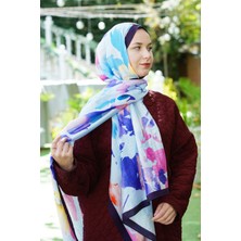 Lacivert Loryan Scarf Diamond Aliza Şal