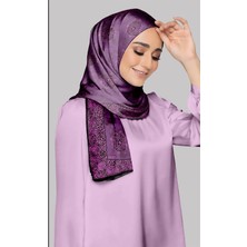 Kızca Vual İpek Eşarp Efsane Desen