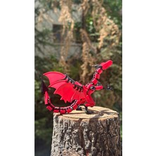 Moifugyia Ejderha Figür Hareketli Kırmızı Siyah