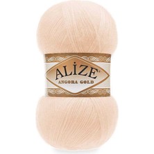 Alize Angora Gold 5 Adet 681 Açık Somonrengi El Örgü Ipliği