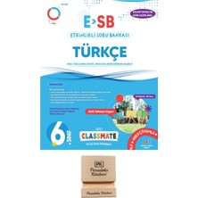 Okyanus Yayınları Okyanus 6. Sınıf Classmate Türkçe Etkinlikli Soru Bankası + Telefon Standı