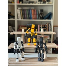 Moifugyia Mini 13 Aksiyon Figürü Robot Oyuncak 8cm 3'lü Set