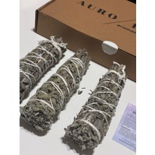 Aurolin 3 Adet Adaçayı Tütsü Demeti