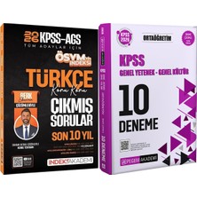 İndeks Akademi Yayıncılık 2026 Kpss Türkçe Ösymnin Indeksi Çıkmış Sorular Son 10 Yıl - 2026 Kpss Ortaöğretim Çözümlü 10 Deneme