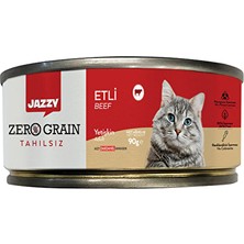 Jazzy Kedi Maması Etli 90 gr