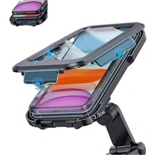  Motosiklet Bisiklet Su Geçirmez Manyetik Telefon Tutucu Gidon Navigasyon Kılıfı