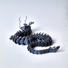 Hareketli Ejderha Oyuncak – Fantastik Eklemli Ejderha Figür, Mitolojik Tasarım & Koleksiyonluk Figür, 30 cm