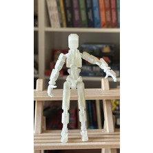 Moifugyia Lucky 13 Aksiyon Figürü Robot Oyuncak 13CM Şeffaf