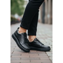 Pololiza %100 Hakiki Deri-Full Ortopedik Yüksek Taban Günlük-Nefes Alan Anatomik Yürüyüş Ayakkabısı-Rahat