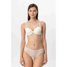 Pierre Cardin Lingerie 4886 Kadın Soft Push Up Dantelli Sütyen Takım