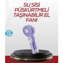 Epilons Type-c Şarjlı Taşınabilir Su Buharlı Mini Vantilatör