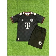 Alaturka Mix Bayern Münih 2025/26 Yeni Sezon Leroy Sane Alternatif Çocuk Forması (Black)