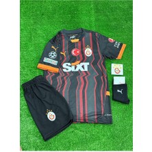 Alaturka Mix *g*a*l*a*t*a*s*a*r**a*y* 24/25 Kerem 7 Alternatif Siyah Deplasman Forması