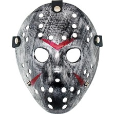 Soi Home Jason Maskesi Hannibal Maskesi Metal Gümüş Renk 20X25 cm