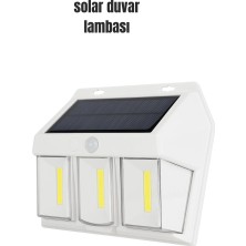 Belle Fusion Bfs Suya Dayanıklı Solar Duvar Lambası – Akıllı Gece Sensörlü Işık