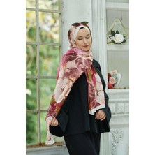 Bej Pembe Loryan Scarf Diamond Anna Şal