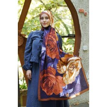 Açık Kahve Loryan Scarf Diamond Dina Şal