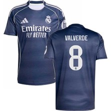 Alaturka Mix Real Madrid Yeni Sezon 2025/26 Valverde //8 Deplasman Forması (New)