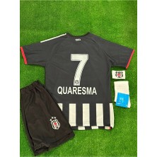 Alaturka Mix 2025/26 ʙᴇşɪᴋᴛᴀş Quaresma #7 Iç Saha Çocuk Forması Çorap Bileklik Hediyeli
