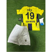 Alaturka Mix Fênêrbâhçê-Y.en-Nêsyrî New Sezon 25/26 Parçalı Çoçuk Futbol Forması Şort Çorap Bileklik Hediyeli
