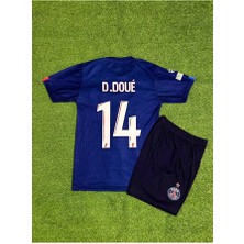 Alaturka Mix Psg 2025/26 Yeni Sezon Desire Doué Iç Saha Çocuk Forması 4'lü