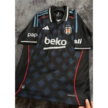 Alaturka Mix Beşiktâş' 2026 Isimsiz Yeni Sezon Alternatif Yakalı Siyah Yetişkin Forması