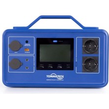 Tommatech 512WH Taşınabilir Güç Kaynağı Power Station Lifepo4 -Jeneratör - Rka Enerji