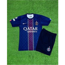 Alaturka Mix Psg 2025/26 Yeni Sezon Desire Doué 14 Iç Saha Çocuk Forması 2'li