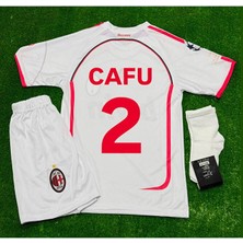Alaturka Mix Ac.milan 2007/08 Deplasman Beyaz Cafu Forması