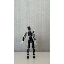 Moifugyia Lucky 13 Aksiyon Figürü Robot Oyuncak 13 cm Siyah Şeffaf