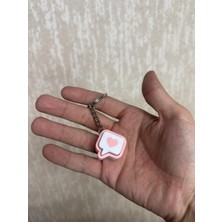 Yelkovan Studio Blue Switch Kalpli Bildirim Anahtarlık - Çıt Çıt Sesli Like Ikonu | Yelkovanstudio