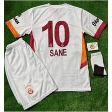 Alaturka Mix Ga.la.tâ.sa.rây. 5-Yıldızlı #10 /leroy Sane./ 2024/25 Deplasman Beyaz Forma 4lü Set 5-Yıldızlı